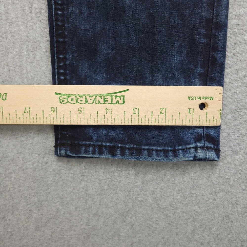 Silver Jeans Tuesday Mid Skinny Jeans Womens‎ 31x31 Dark Wash Distressed Denim - Picture 14 of 14